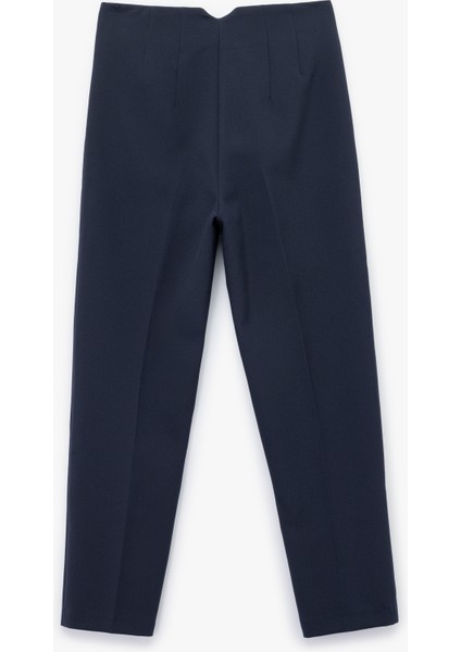 Regular Fit Yüksek Bel Cigarette Kumaş Pantolon fiyatları