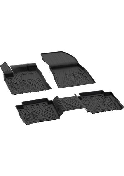 Nissan Qashqai E-Power 2022 ve Sonrası 4.5d Paspas 3D Rizline Üst Bagaj Havuzu Set fiyatları