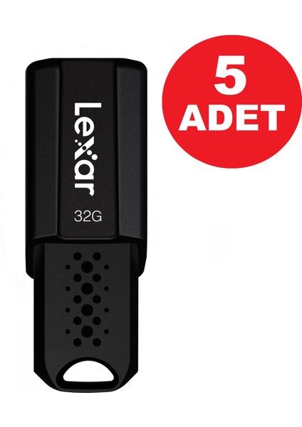 Jumpdrive S80 32GB USB 3.2 Gen 1 Flash Bellek LJDS080032G-BNBNG (5 Adet)