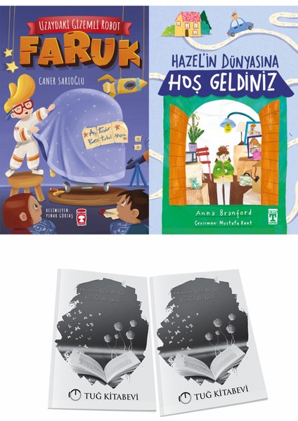 Uzaydaki Gizem Li Robot Faruk ve Hazelin Dünyasına Hoşgeldiniz + Hediyeli