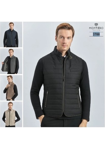 Erkek Yelek - Hafif, Fermuarlı, Cepli, Şık ve Konforlu Sonbahar/kış Dış Giyim