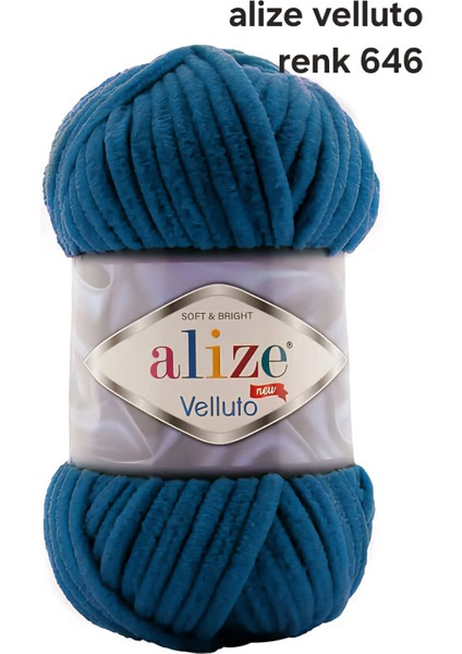 Alize Velluto Renk 646