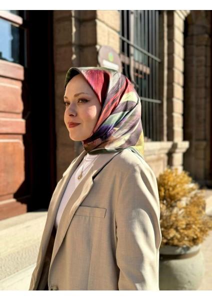 Soft Pamuk Eşarp Haki