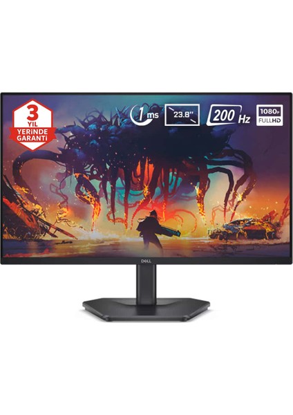 SE2425HG 23.8 Inç 200Hz 1ms Full Hd Freesync Premium IPS Gaming Monitör – 3 Yıl Yerinde Servis Garantisi