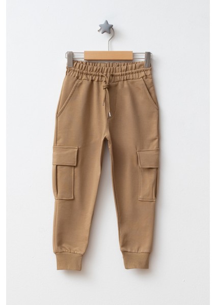 Unisex Çocuk Kompakt Komando Cepli 2'li Eşofman Altı