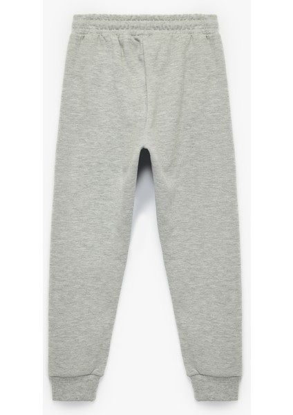 Baskılı Şardonlu Cep Detaylı Beli Bağcıklı Jogger Eşofman Altı fiyatları