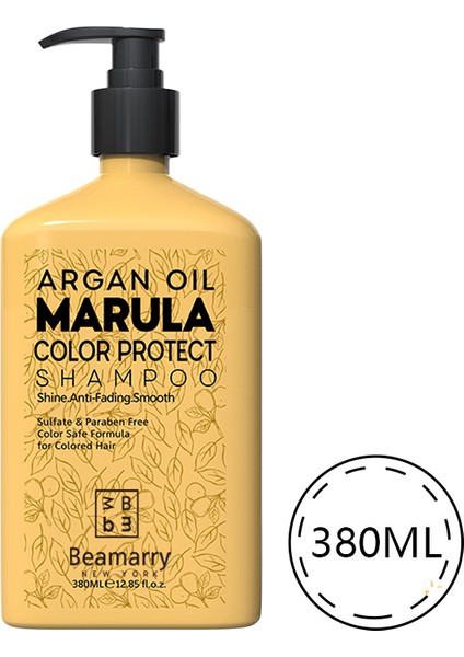 Parlaklık Canlılık Yoğun Nem & Saç Onarıcı Argan Oil Marula Şampuan 380 ml