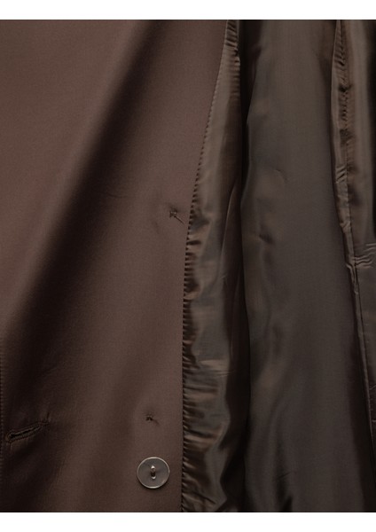 Cepli Kruvaze Uzun Kollu Kemerli Uzun Trençkot fırsatları