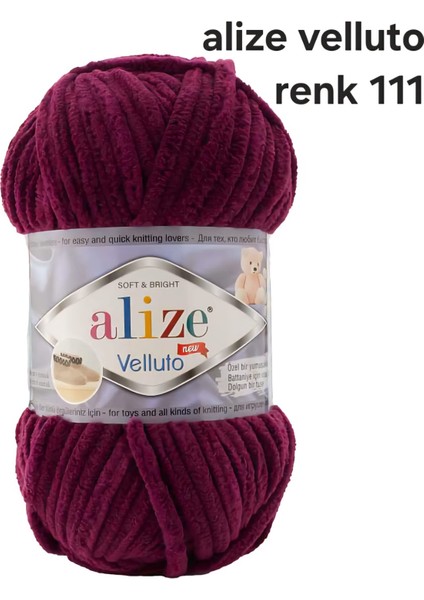 Alize Velluto Renk 111