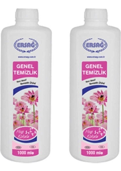 Hoş Kokulu 2x1000 ml Genel Yüzey Temizleyici Ege E-ticaret