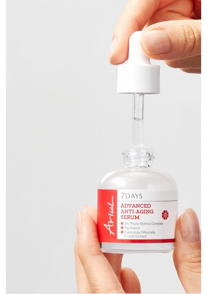 7 Days Advanced Anti-Aging Serum 20ML - %3 Fito Retinol Kompleks Yaşlanma Karşıtı Vegan Serum fırsatları