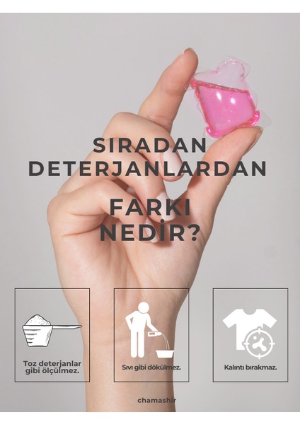2'li Set Japanese Sakura Kokulu Kapsül Çamaşır Deterjanı (59 Yıkama) - Renkliler ve Beyazlar Için modelleri