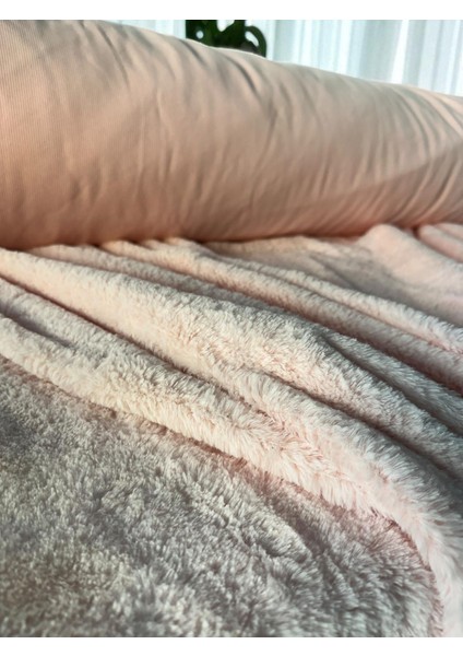 Pudra Tavşan Tüyü Kumaşı – Ultra Yumuşak fiyatları