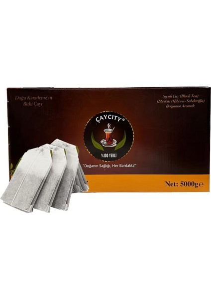 Demlik Poşet Çay 40GR/5KG