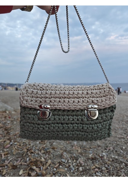 El Yapımı Örgü Çanta (Penye)