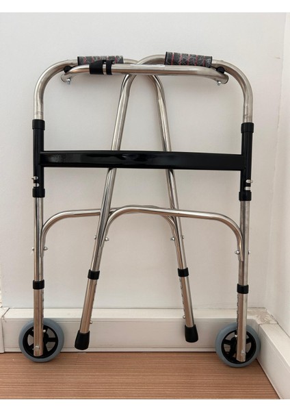 Vipsağlık PR-341 Alüminyum Tekerlekli Walker Tekerlekli Yürüteç