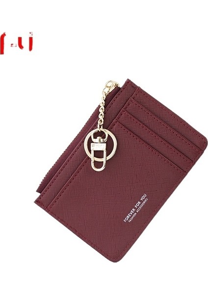 Yeni Taşınabilir Basit Çapraz Desenli Kısa Cüzdan (Yurt Dışından)