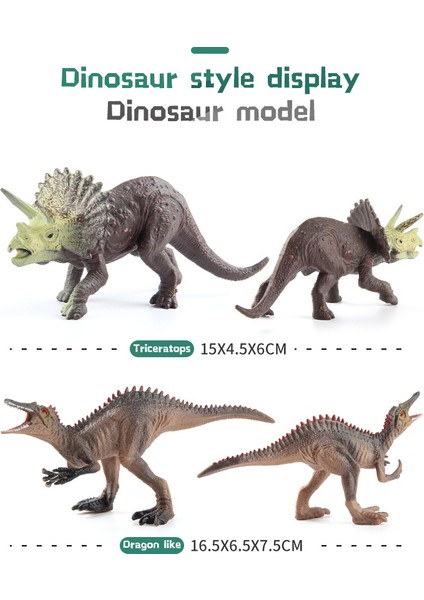 Çocuk Dinozor Modeli Süsler Oyuncaklar Arkeoloji Bilişsel Öğrenme (Yurt Dışından) fiyatları