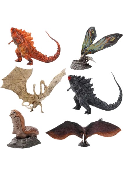 Godzilla Model Oyuncaklar Araba Masaüstü Dekoratif Bebek (Yurt Dışından)