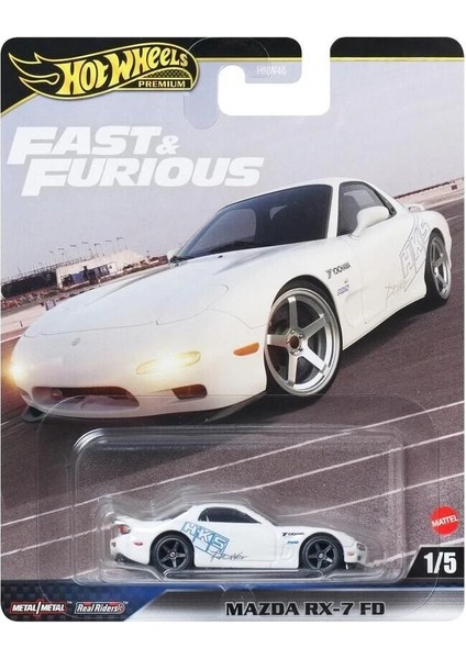 Premium Fast & Furious Mazda Rx-7 Fd – 1:64 Metal Diecast Araba
