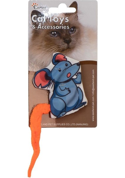Catnipli Peluş Fare 7,5 cm