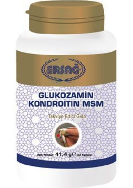 Glukozamin Kondroitin Msm Takviye Edici Gıda 90 Kapsül
