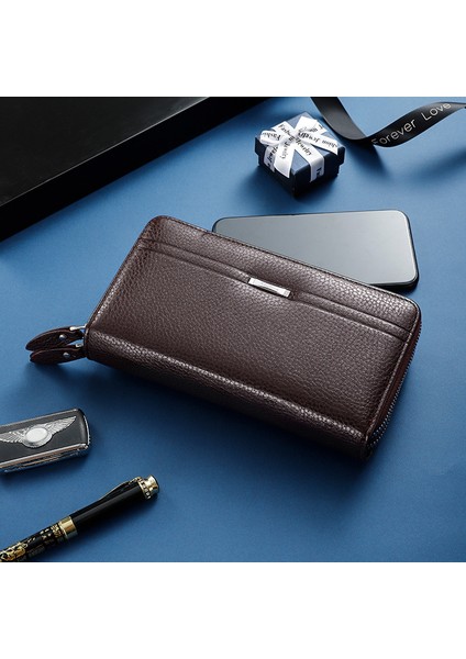 Erkek Iş Büyük Kapasiteli Clutch Cüzdan (Yurt Dışından) fiyatları