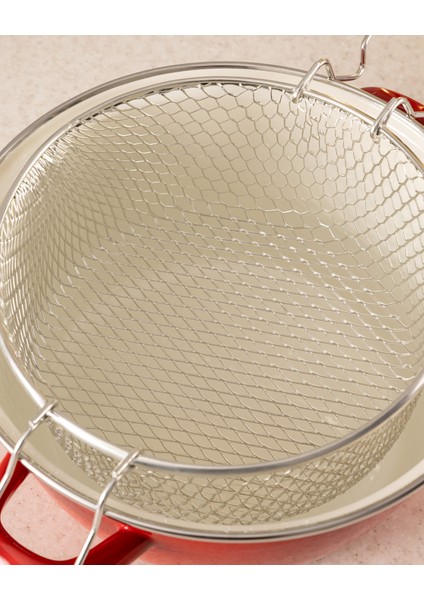 Salentino Kızartma Tenceresi - Kırmızı - 22 cm