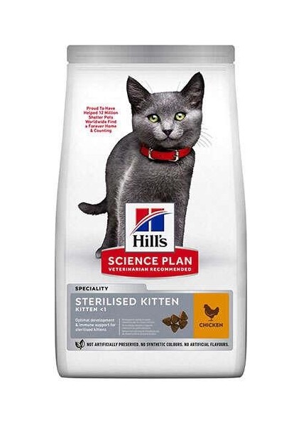 Kitten Sterilsed Yavru Kısır Kedi Maması 10 Kg