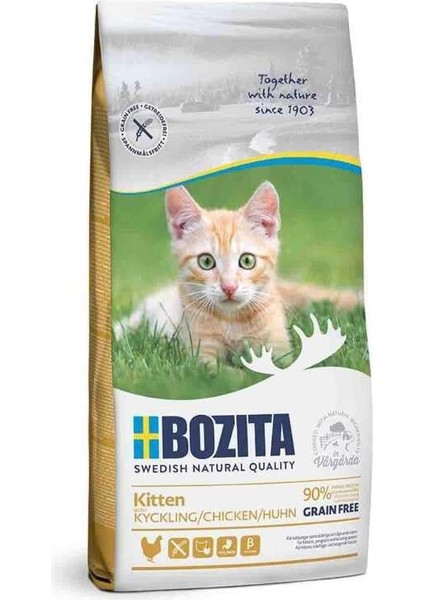 Kitten Tahılsız Yavru Kedi Maması 2 Kg