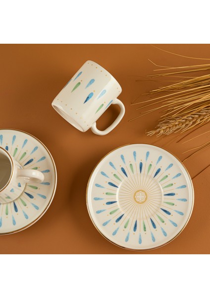 Andante 12 Parça 6 Kişilik Kahve Fincan Takımı 100 ml fiyatları