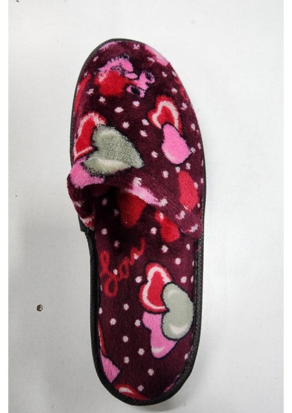 Kadın Önü Kapalı Yıkanabilir Puf Dikişli Içi Süngerli Kışlık Çeyiz Bohça Misafir Ev Terliği 253