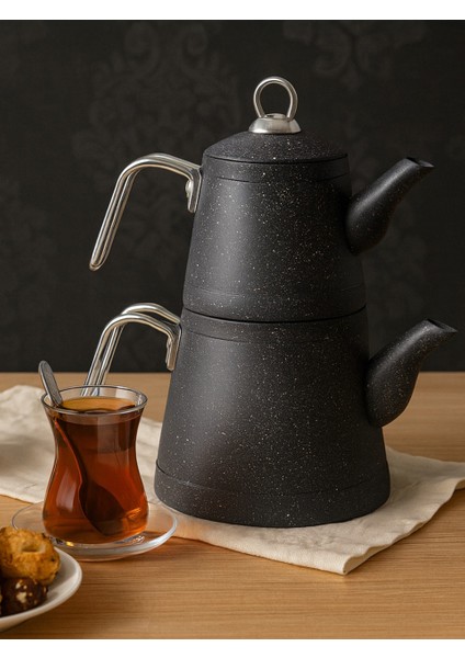 Ada Granit Orta Boy Çaydanlık