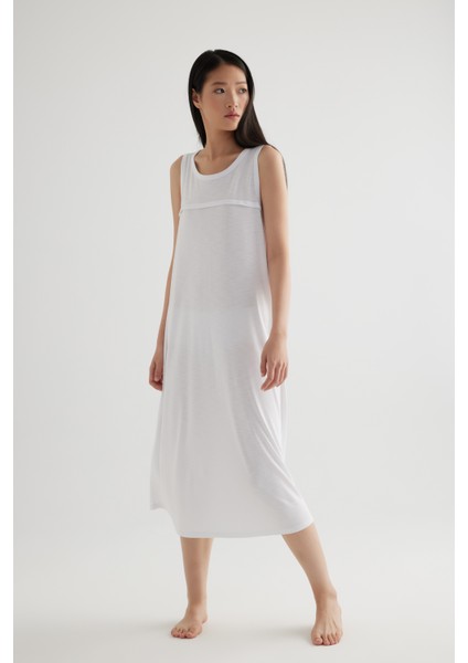 Kadın Modal Kolsuz Kalın Askılı Elbise fiyatları