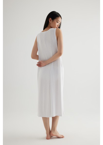 Kadın Modal Kolsuz Kalın Askılı Elbise indirimleri