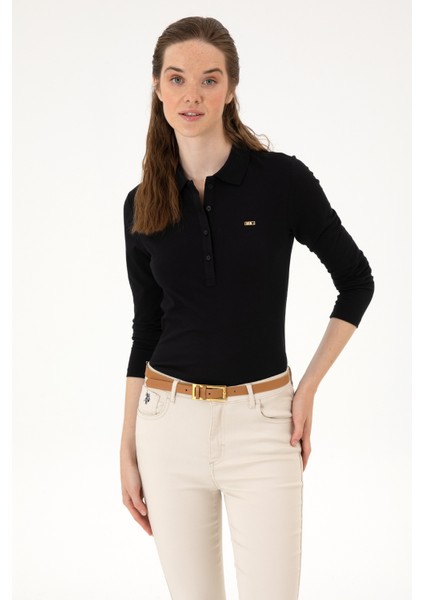 Kadın Siyah Sweatshirt 50313593-VR046