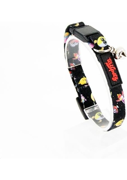 Easy & Safety Lock Çıngıraklı Ayarlanabilir Kedi Boyun Tasmasıı Space