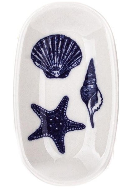 Marine Deniz Yıldızı Klasik Kayık Tabak 15 cm