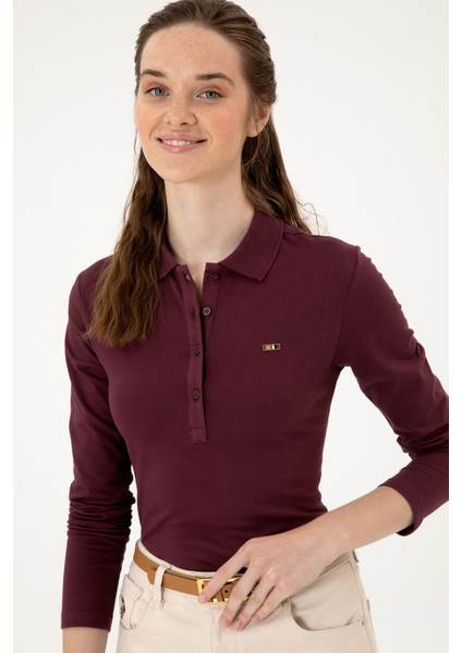Kadın Plum Sweatshirt 50313593-VR177 fiyatları