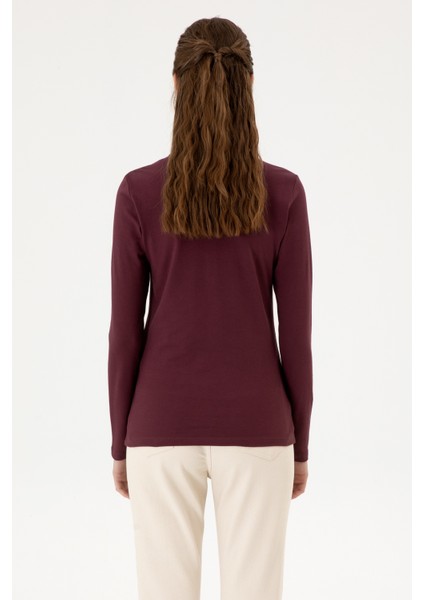 Kadın Plum Sweatshirt 50313593-VR177 indirimleri