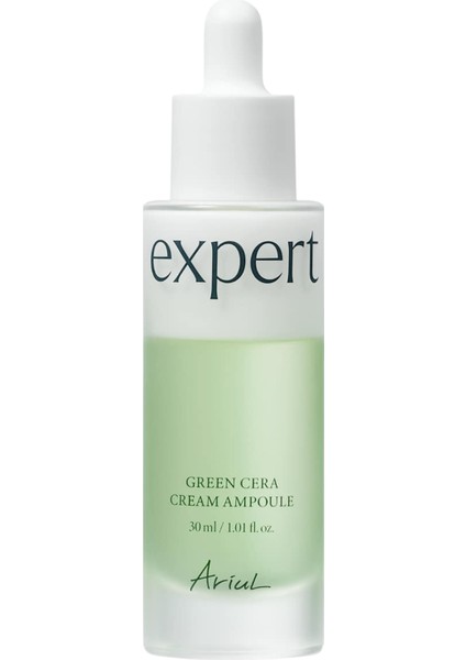 Expert Green Cera Cream Ampoule 30ML - Elastikiyet & Cilt Bariyeri Onarıcı Seramid & Retinol Vegan Ampul
