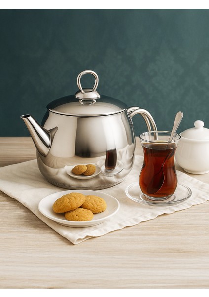 Hascevher Çiğdem 1,5 Lt Orta Boy Demlik