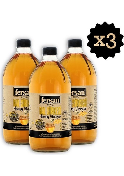 Detox Bal Sirkesi 490 cc Cam