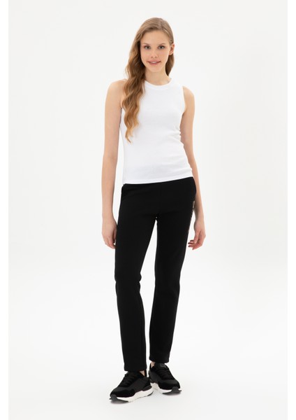 Kadın Siyah Eşofman Altı 50307705-VR046