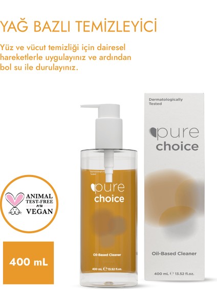 Yüz Ve Vücut Için Temizleme Yağı 400 ml modelleri