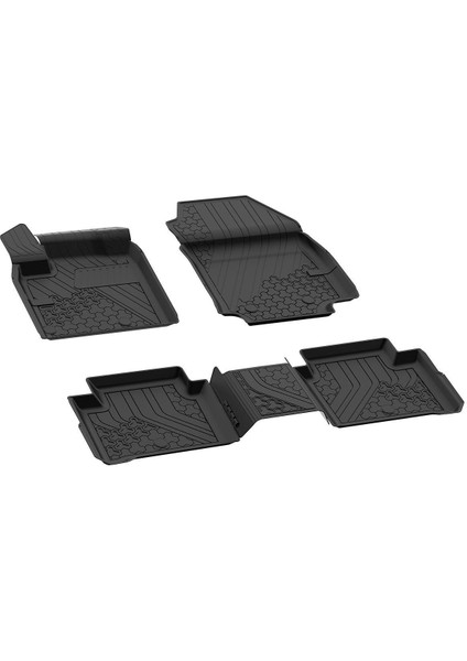 Nissan Qashqai 2022 ve Sonrası Benzin/hybrit 4.5d Paspas 3D Alt Rizline Bagaj Havuzu modelleri