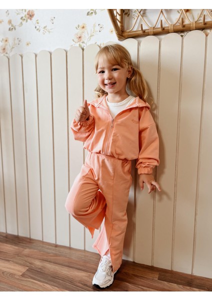 Ispanyol Paça Kız Eşofman Takımı Somon fiyatları