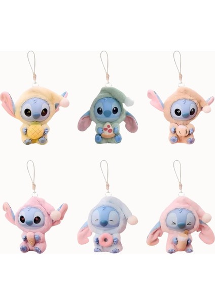 Peluş Stitch Koala 15 cm Askılı Oyuncak, Sürpriz Paket Labubu Esintili Model indirimleri