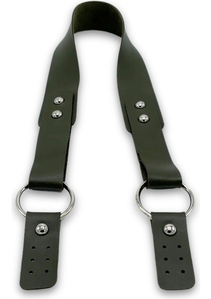 Deri Halkalı Tek Çanta Sapı 72 cm Çanta Aksesuarı