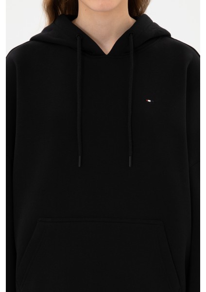 Kadın Siyah Sweatshirt 50313567-VR046